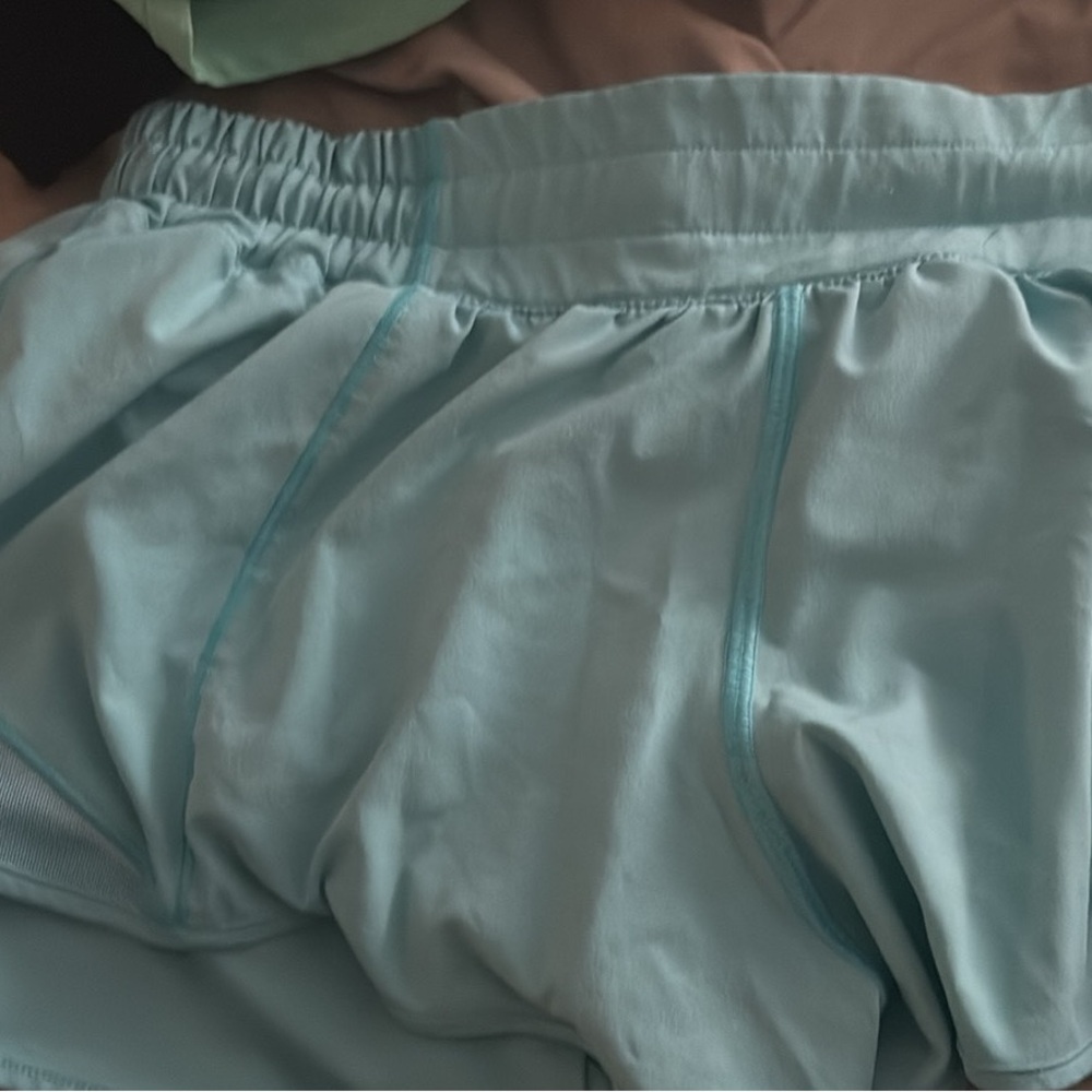 lululemon athletica Light Blue Athletic Shorts